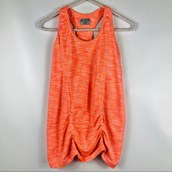 ATHLETA | Tank Small Space Dye Orange Racerback - Picture 2 of 4